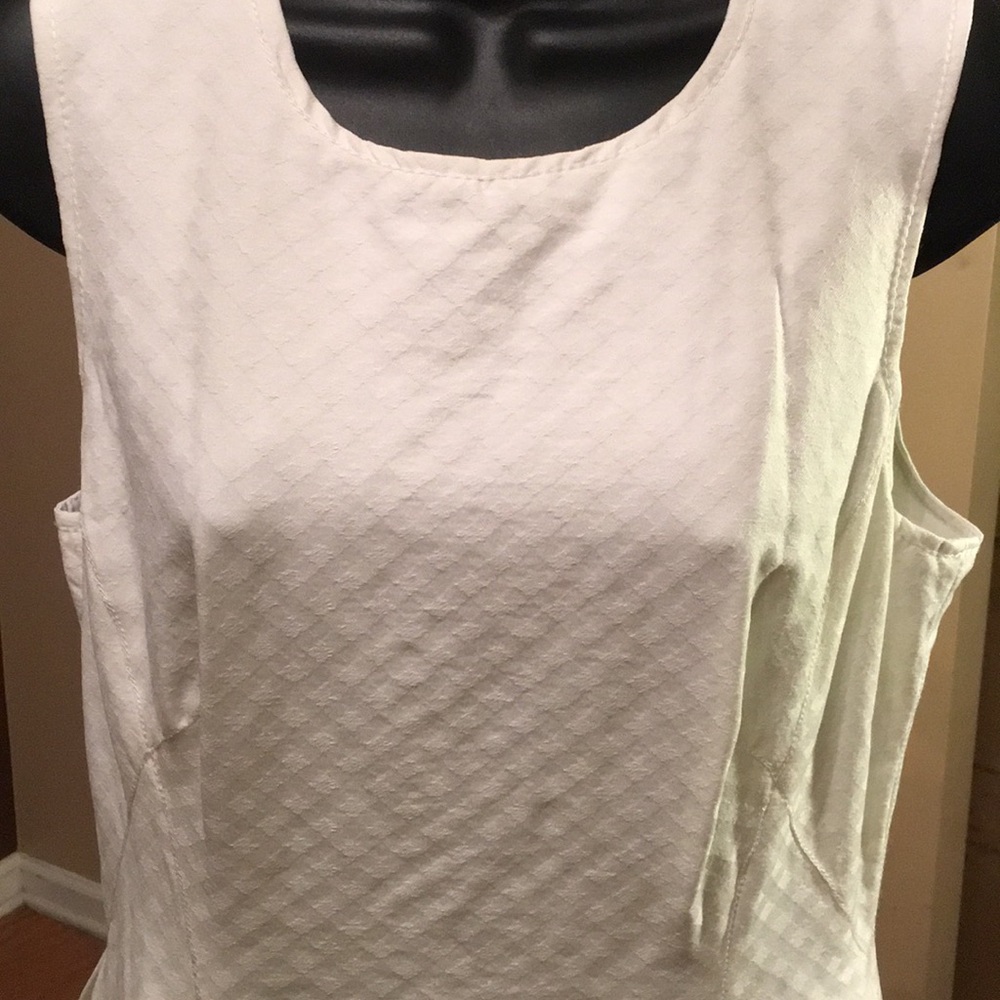 NWT WOMEN’S IVORY JACQUARD FLARE DRESS - Picture 2 of 8